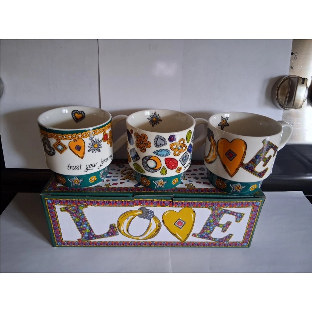 Brighton Collectibles Mug Set, NWT